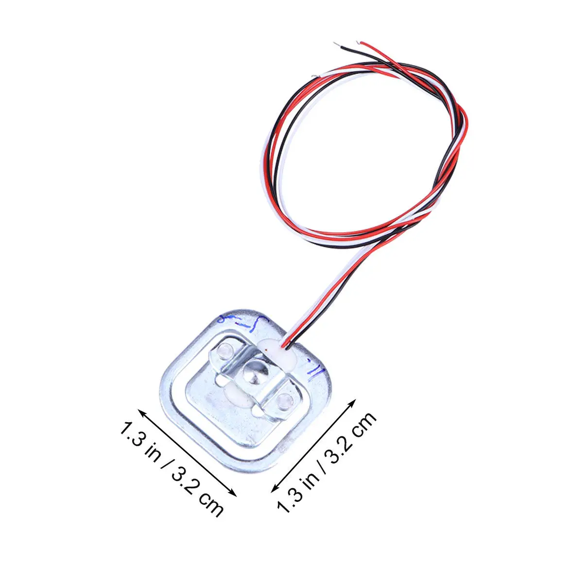 4Pcs 50Kg Mini Strain Gauge Weighing Sensor for Body Scale Replacement Compatible with Palm Postal Fishing