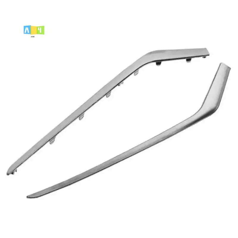 

A04E-Front Bumper Fog Chrome Lower Bumper Trim Replacement For Sonata 2018-2019 86551-E6700 86552-E6700 86551E6700 86552E6700
