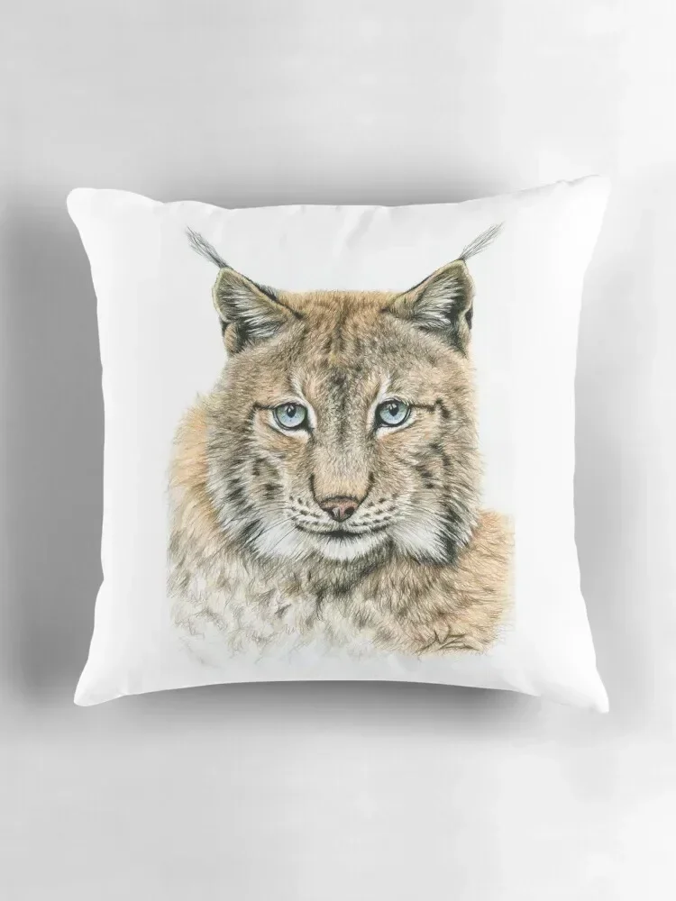 The Lynx - Der Luchs Cojines de almohada para sofá Fundas de almohada Cojines de cama almohada