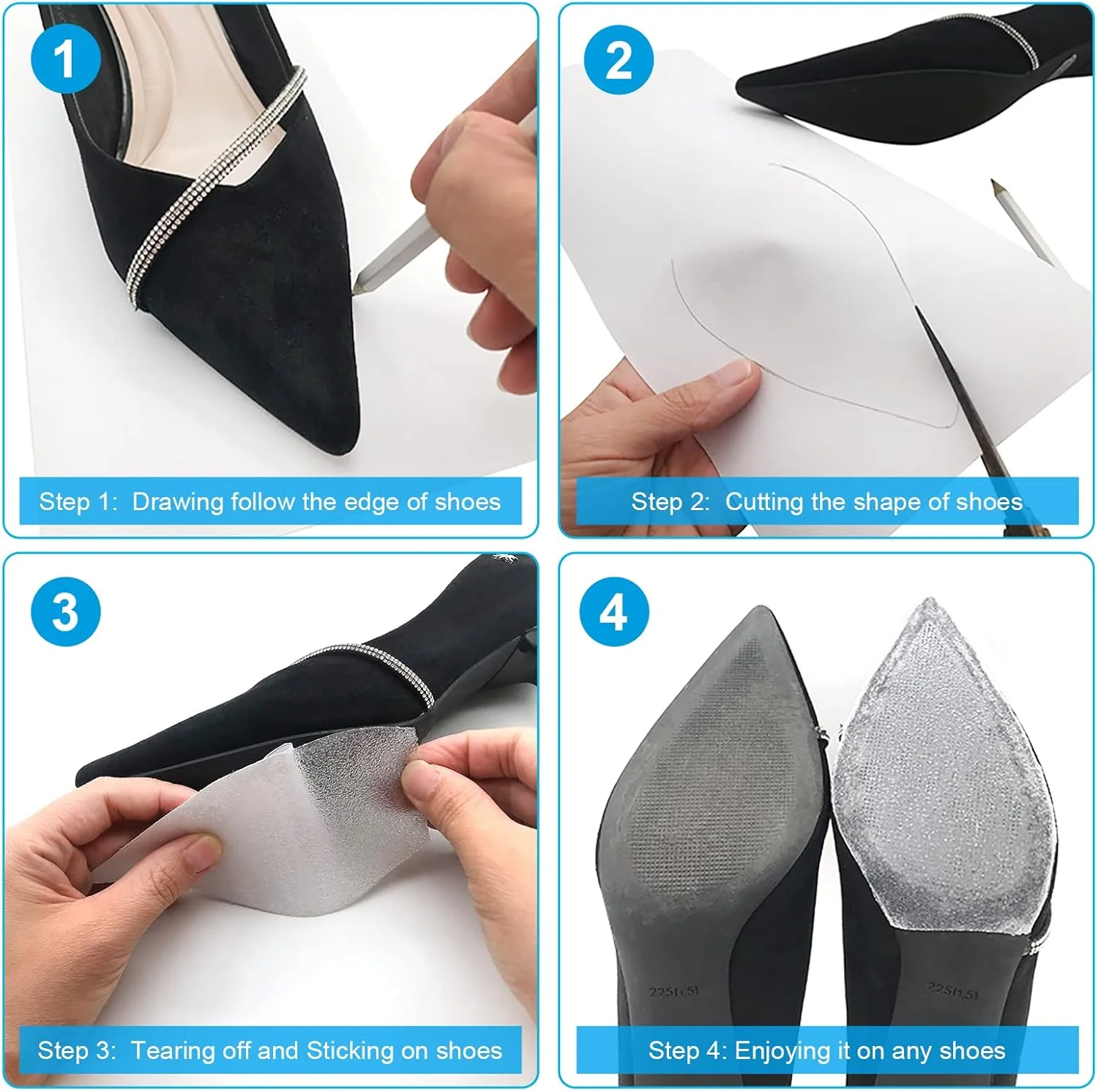 Anti-Slip Grip Tape for Shoe S - Sneaker Care Kit review and price