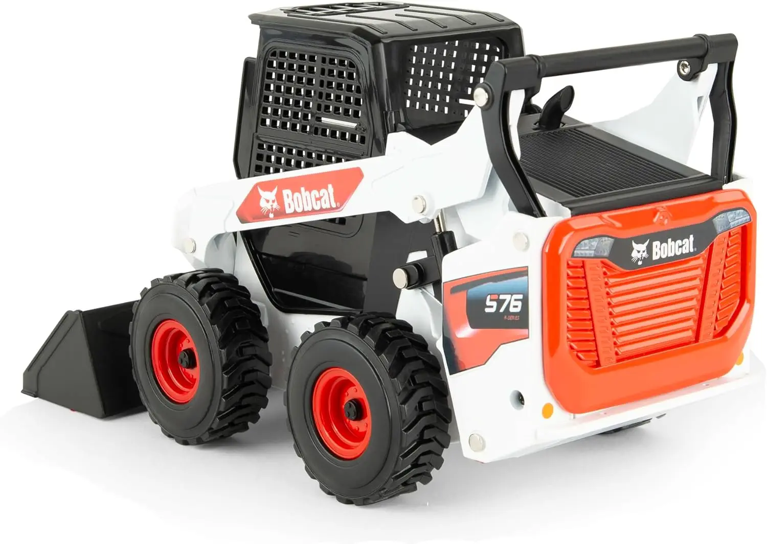 Bobcat S76 Skid Steer Loader - 1:16 Scale - Includes Functional Loader - Collectible Die-Cast Metal Construction Toys for Kids a