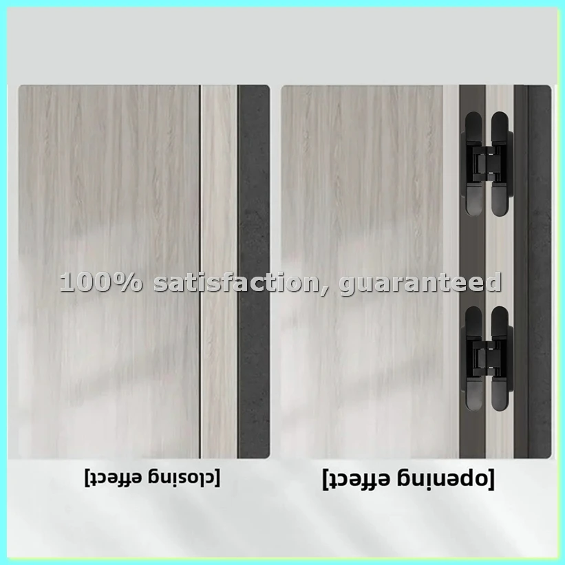 Three-Dimensional Adjustable Hinge Zinc Alloy Furniture Hinges Concealed Door Hinge Folding Door Silent Hinges-AD23