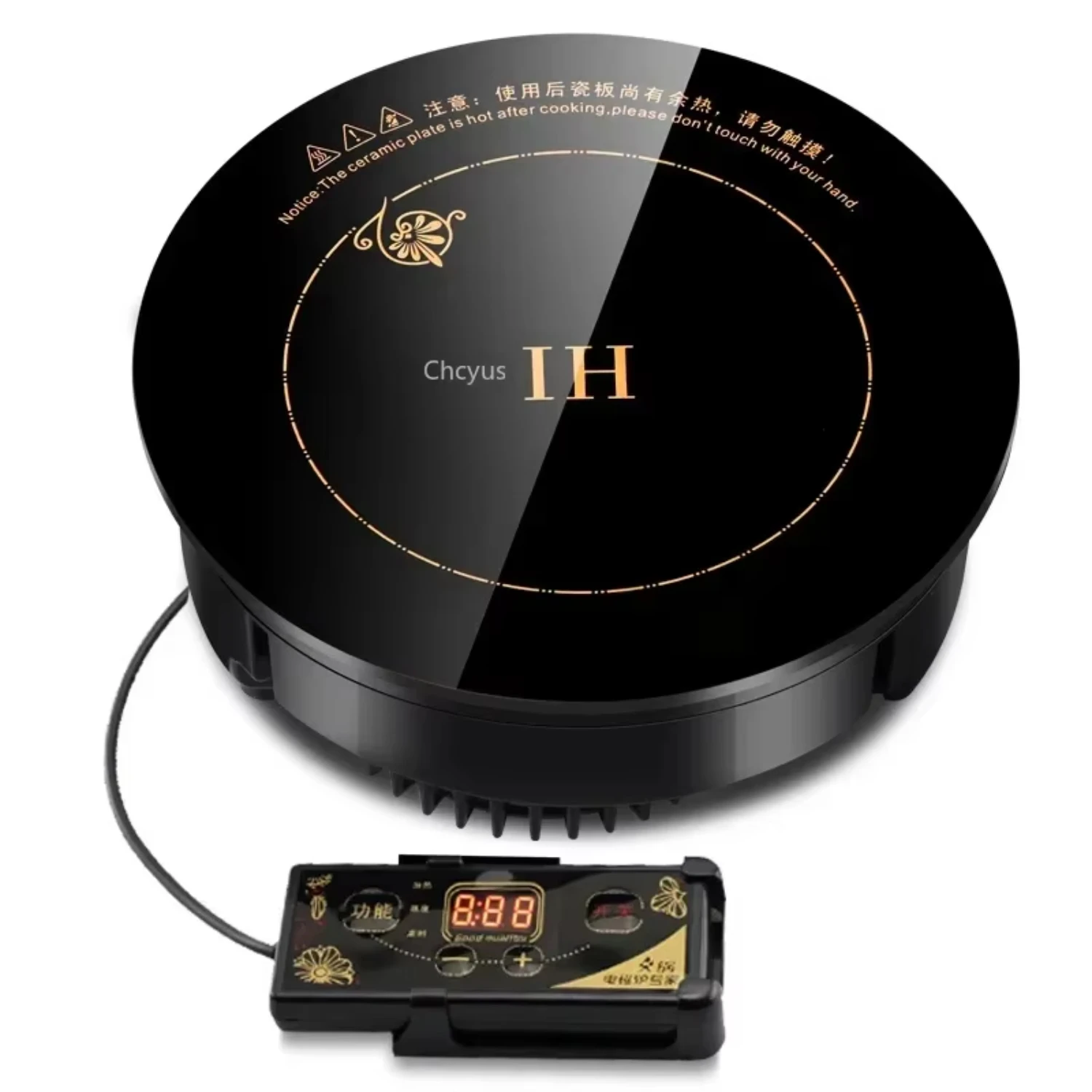 

Commercial embedded mini hot pot induction cooker embedded 800W round wire control one person one pot