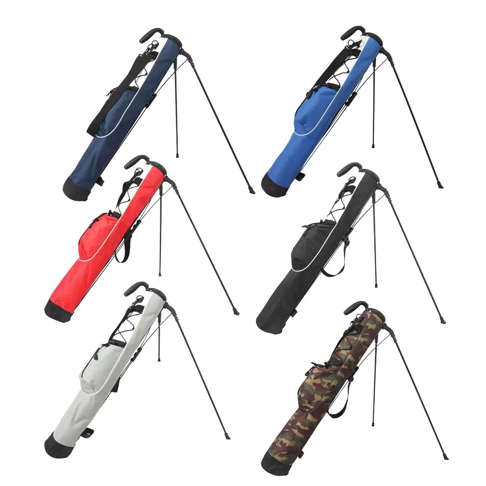 Golf Bag Golf Stand Bag Portable Storage Bag Lightweight Organizer Golf Carry Bag Golf Club Bag for Golf Supplies Golfer Gift