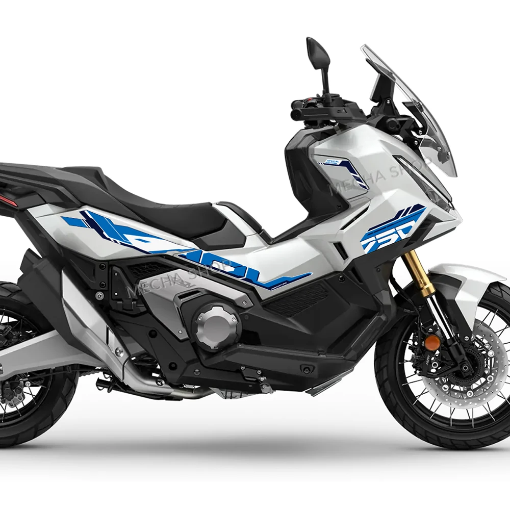 Fairing Sticker Decal Kit Protection Glossy Silver Sticker For X-ADV 750 XADV 750 2025
