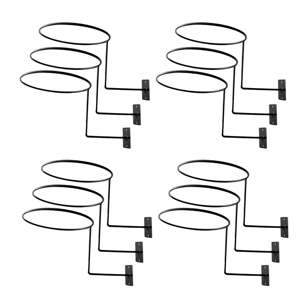 4x 3x настенный держатель, вешалка для художника, рыбака, ковбойской шляпы от солнца