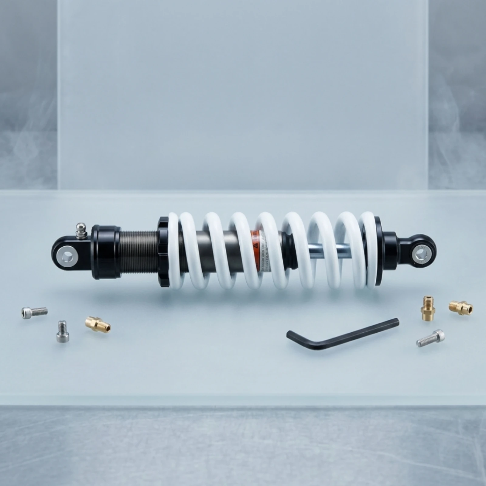 Motorcycle Shock Absorber High-Load Coilover Shock Absorber Coil-over Damping System Damper Stable Universal Fit