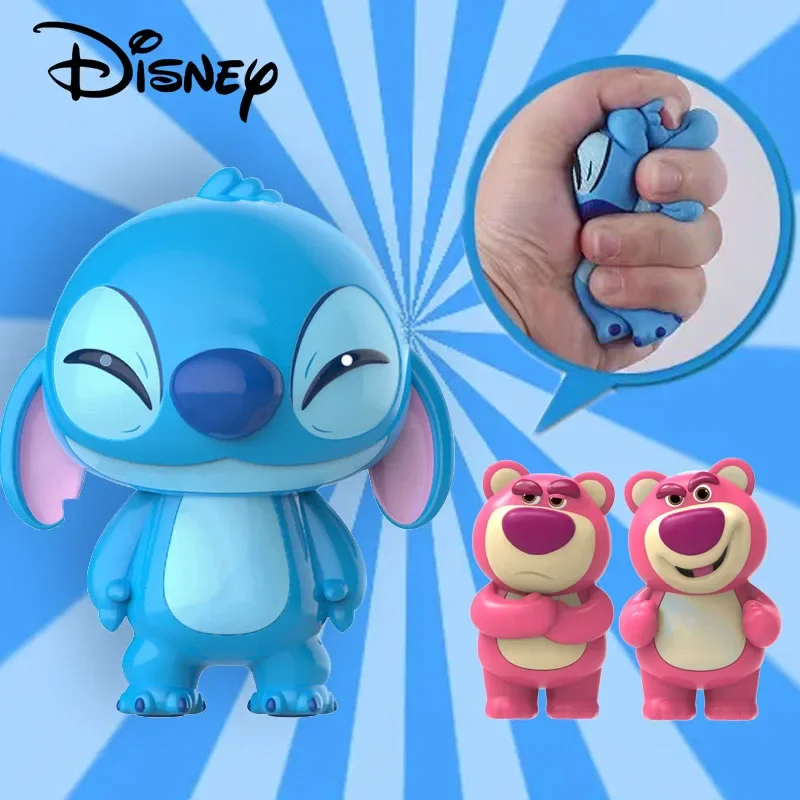 

Disney Anime Stitch Decompression Toy Stitch Model Decompression Soft Slow Rebound Doll Cartoon Children's Figure Healing Gift