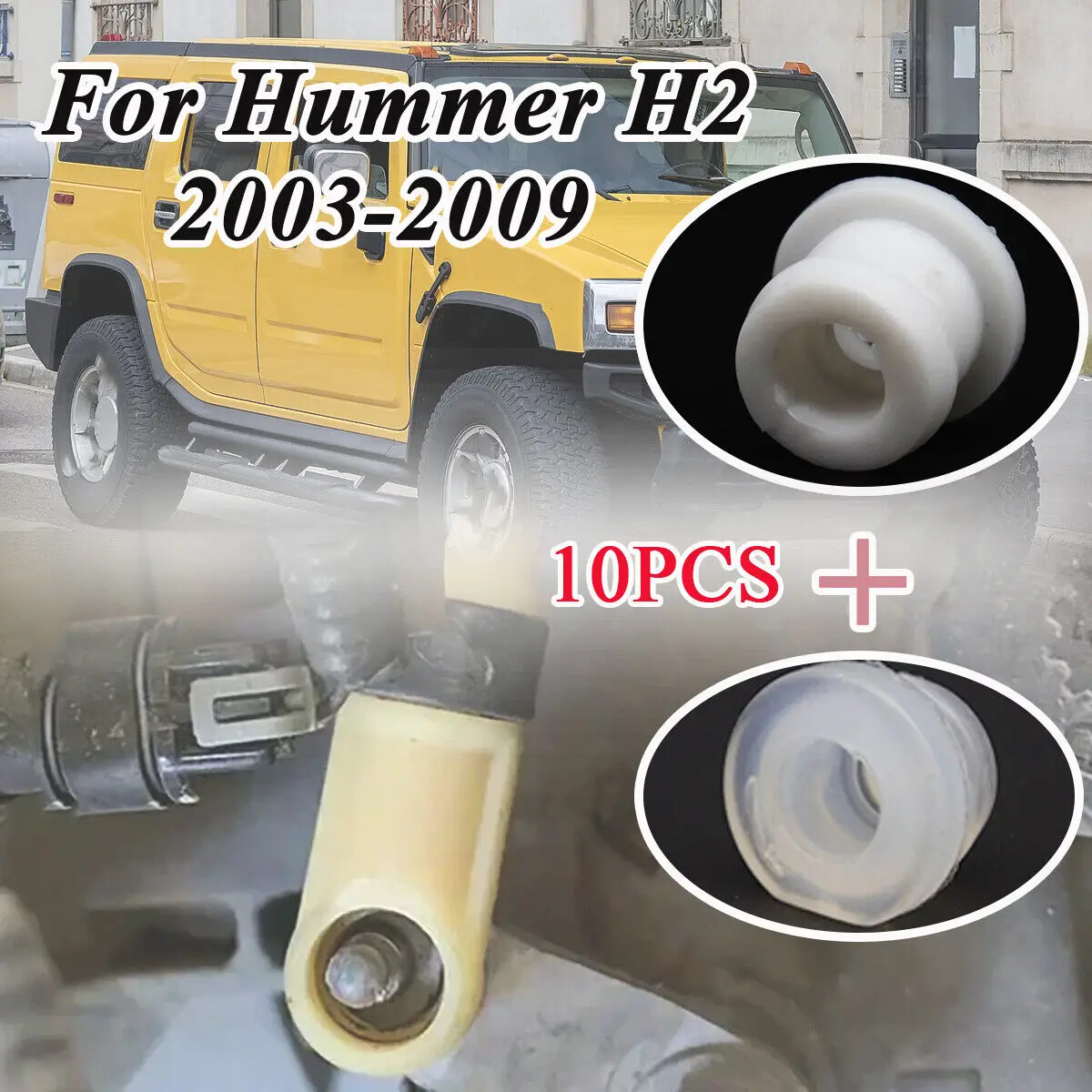 

10PCS for Hummer H2 H2T 2003-2009 Automatic Gear Shifter Lever Cable End Linkage Bushing Transmission Grommet Parts Accessories