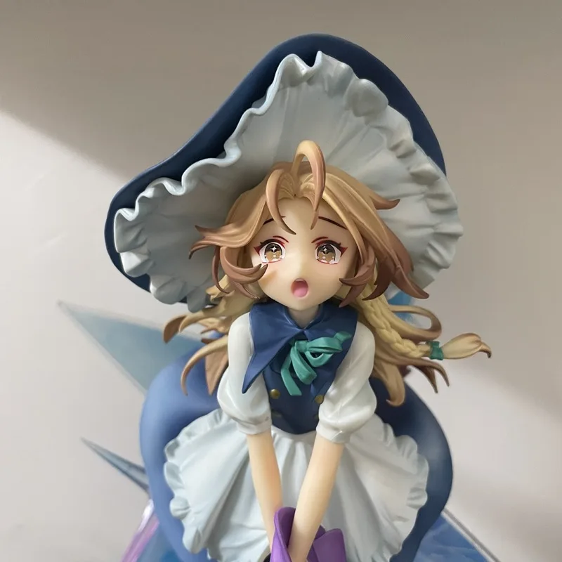 

Gk Figure Kirisame Marisa Touhou Project Collectible Model Statue Desktop Decoration 28cm Ornament Gift For Adult Fans