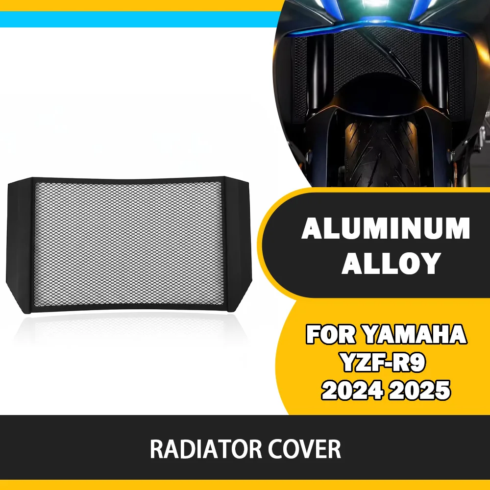For YZF R9 YZFR9 2024 2025 Motorcycle Accessories Radiator Grille Guard Cover Protector water tank cooling net cooling grille