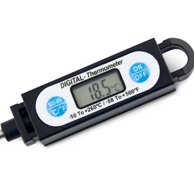 physical experiment equipment Thermometer kitchen bakery food probe meter to measure water temperature household with probe