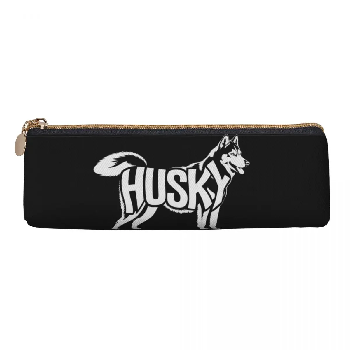 

Husky Dog Siberian Husky Pencil Case Pencil Pouch Storage Stationery Supplies Large Storage Pen Box Pencil Bag for Kids Gifts