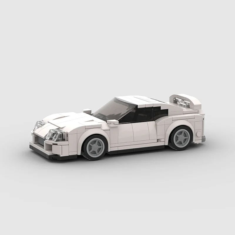 Supercar MOC Building Blocks Supra V2 Technical Sports car Model Toys Educational Gift