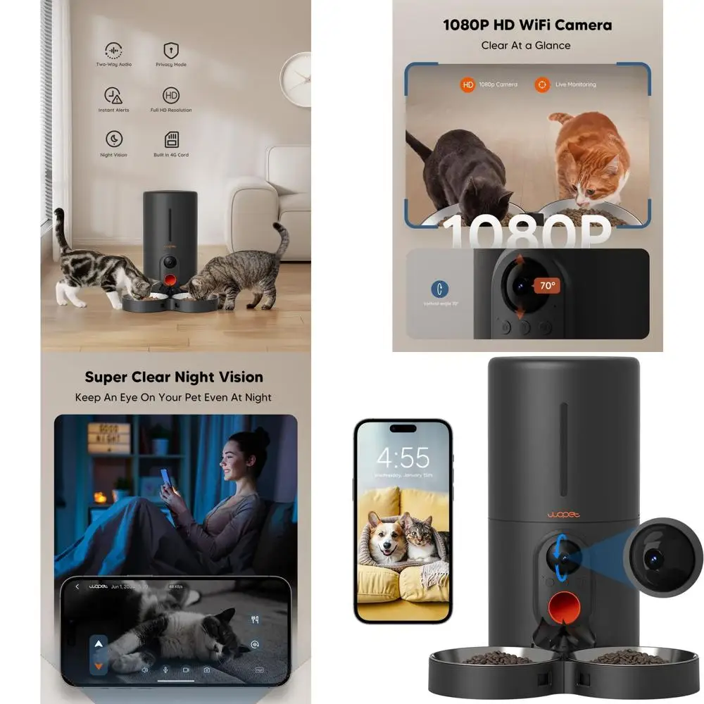 Dual-Cat 6L Auto Fe…