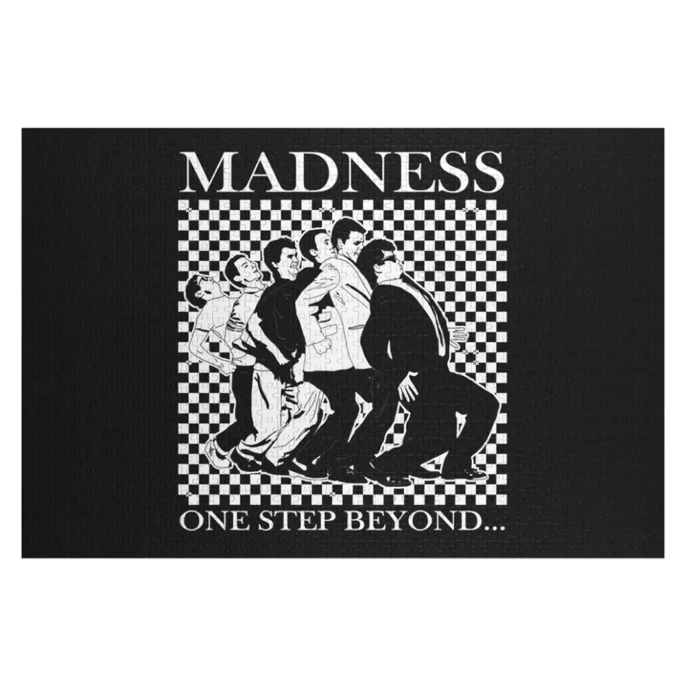 

Деревянный пазл с изображением группы Madness, игрушка для малышей, персонализированные подарки для детей и взрослых, деревянный пазл для взрослых