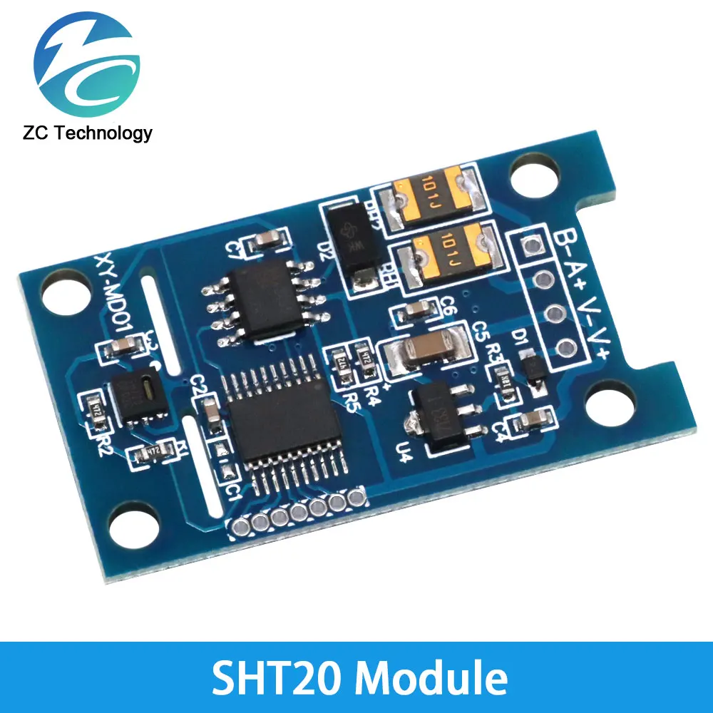 SHT20 Temperature Humidity Sensor Industrial Grade High Precision Temperature Humidity Transmitter Monitoring Sensor Modbus RS48