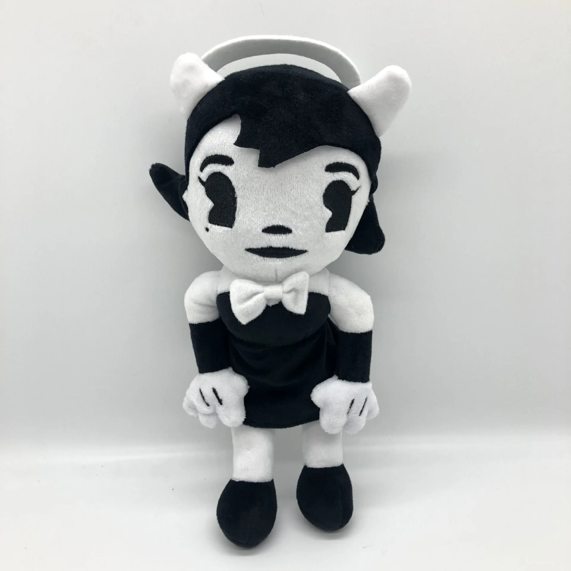 New Bendy and the ink maching plush toy.Plush dolls are soft but not easily deformed.Room decoration.birthday gift Holiday gifts