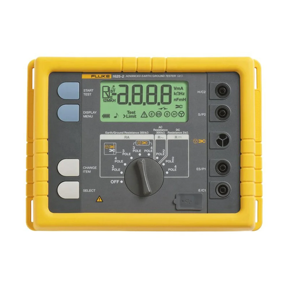 1625-2 FC Stakeless GEO Earth Ground Tester Kit Automatic Frequency Control Earth Ground Tester