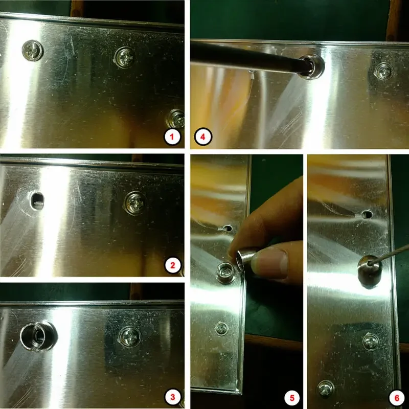 Hanging Wire Fitting for Steel Cable, Parafuso Fixo, Lifting Stainless Steel Rope, Usado sem Teto, 4 Packs