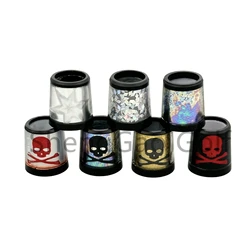 10pcs Plastic Golf Colored Skull Ferrules Fit Iron Shaft spec : inner * higher* outer size 9.3 *15*13.7mm