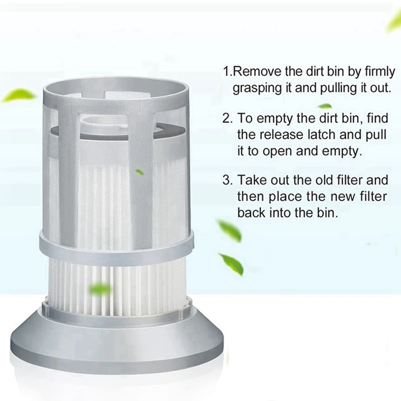 2X Filter Replacement For Bissell Zing 1665 2156 Powerforce 1665 1613056 Assemblyglobal Stock Ready