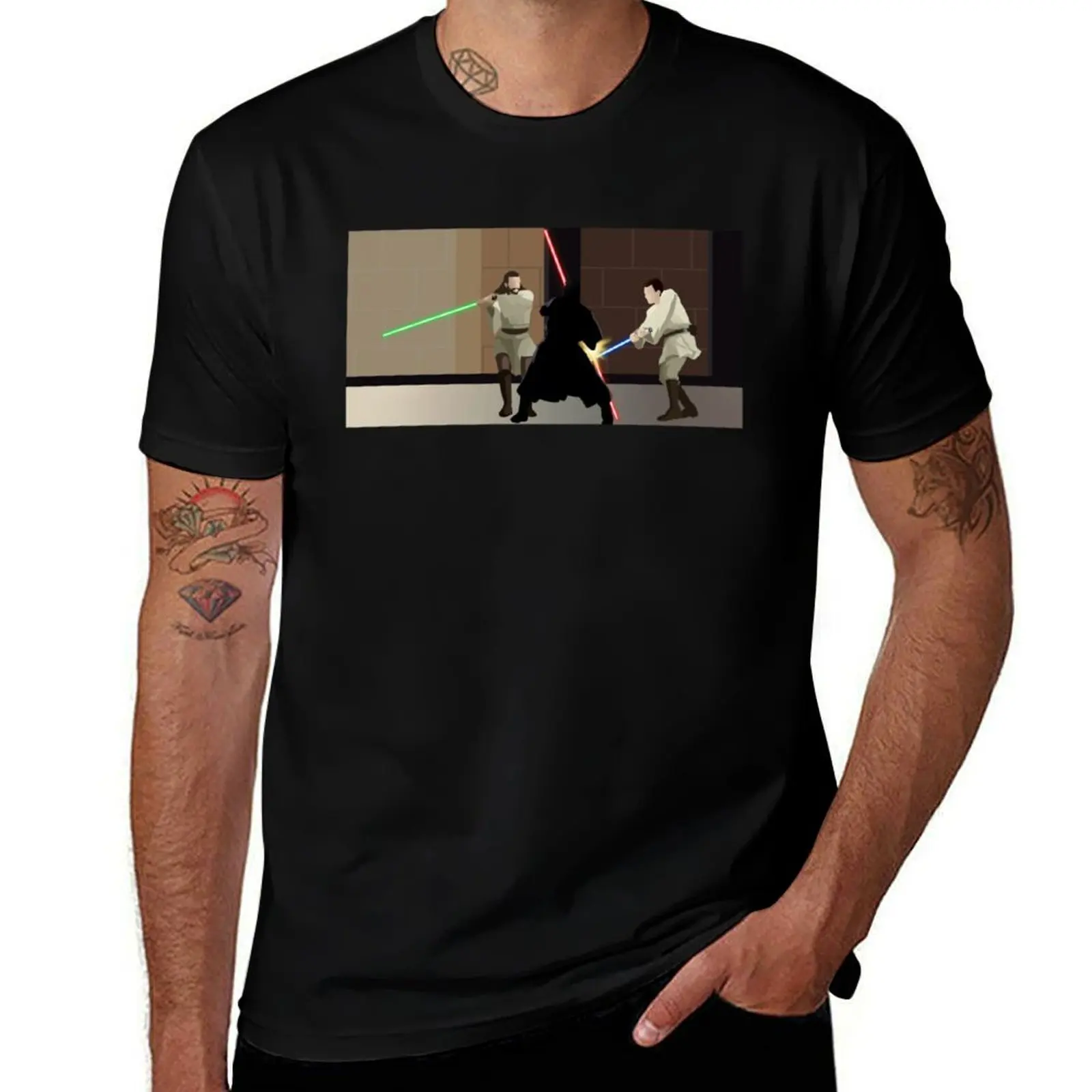 Duel of the Fates Active T-Shirt Basic Lightweight Short Sleeve Tee T-Shirt