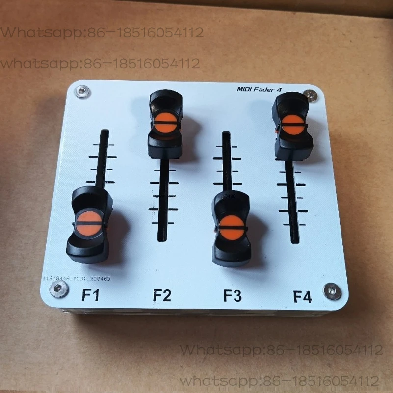 

4-канальный MIDI-толкатель 42 мм Фейдер Пользовательская информация CC USB-интерфейс Музыкальный хост Программное обеспечение Контроллер