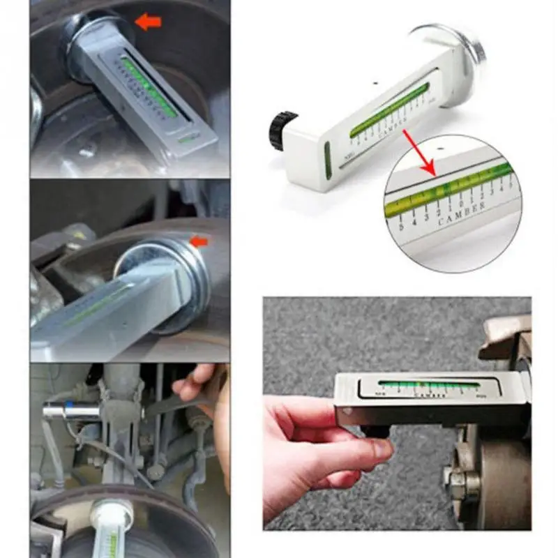 Four-Wheel Positioning Adjustable Magnetic Alignment-Magnetic Level Gauge Camber-Adjustment Tool Magnet Positioning Tool