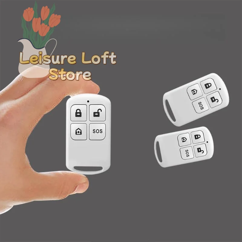 1Pcs Remotely Arm / Disarm Home Burglar Security Alarm System 433MHz Wireless Remote Control Detector For G30 PG103 107