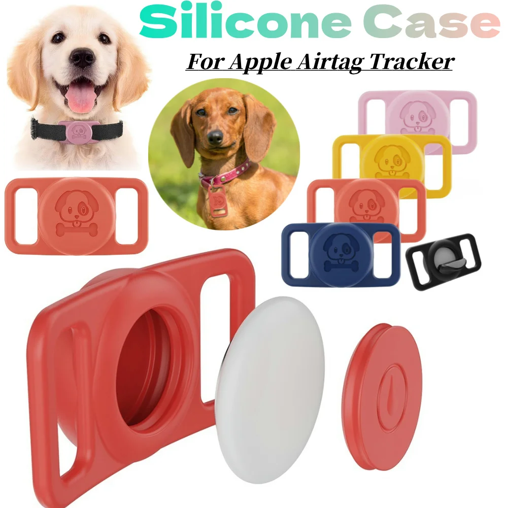 

For Apple Airtag Case Cat Collar Pet Case Scratch-Resistant For AirTag Dog Collar Holder Pet Collar Case for 0.6-1.1inch Collar