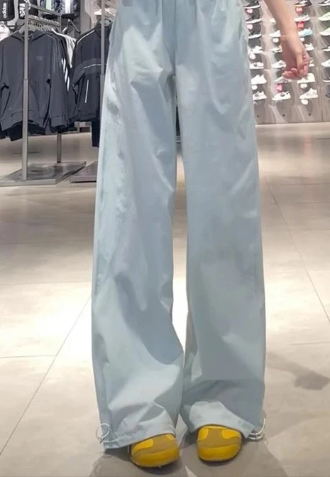 カーゴパンツ レディース ネイビー 冬用 コットン プラッシュ ワイドレッグ 登山 トレッキング フリース パネル付き 機能性 厚手 快適 Y2K