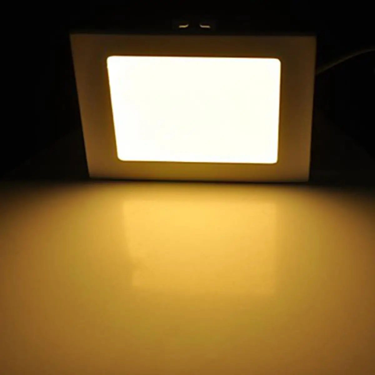 

30-Led Square Panel Ceiling Light 6W Warm White 480Lm 3000-3500K -265V Durable Saving Household Lighting For