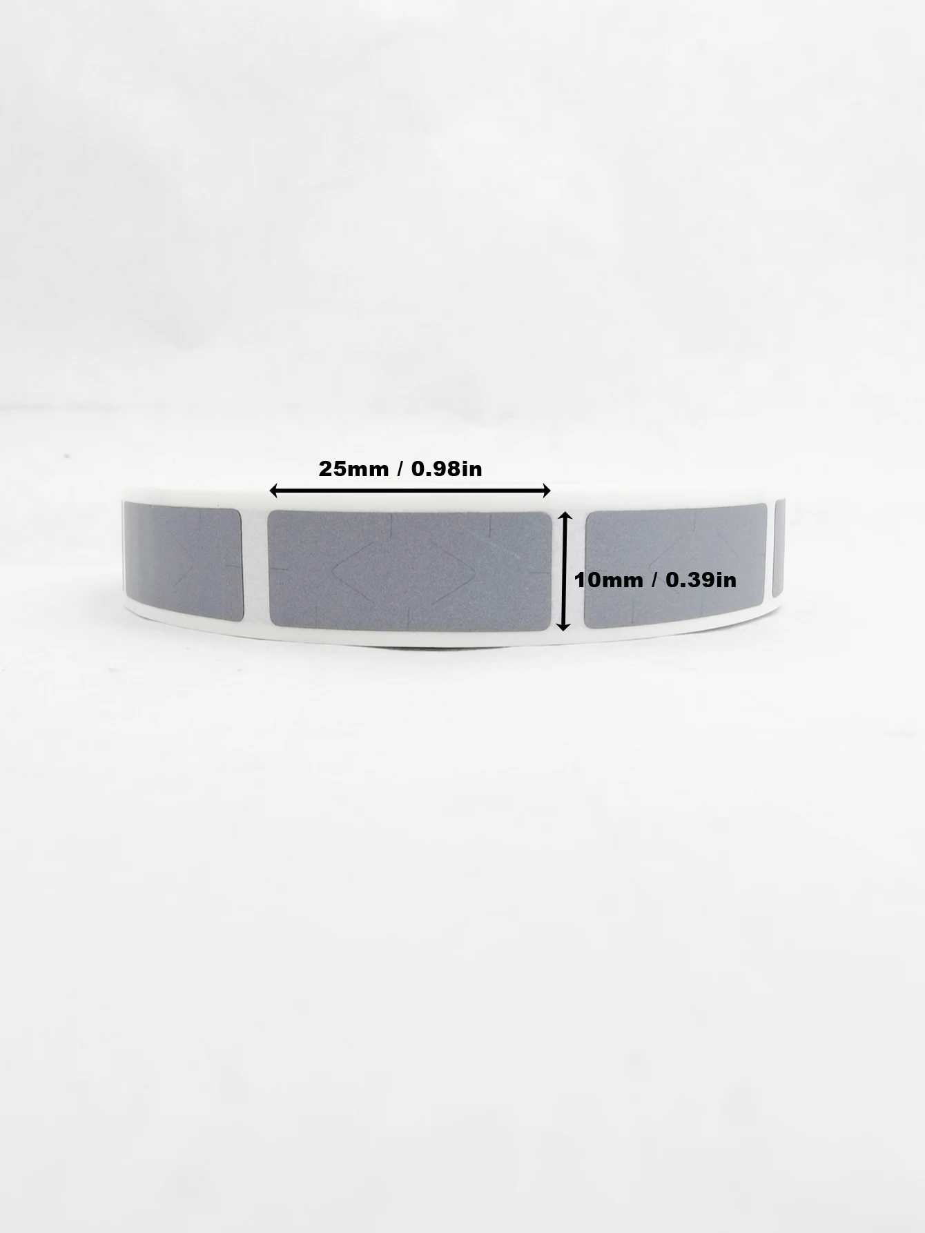 Grey Silver Scratch Off Sticker 10*25mm 1Roll For Secret Code Manual Hand Made Card