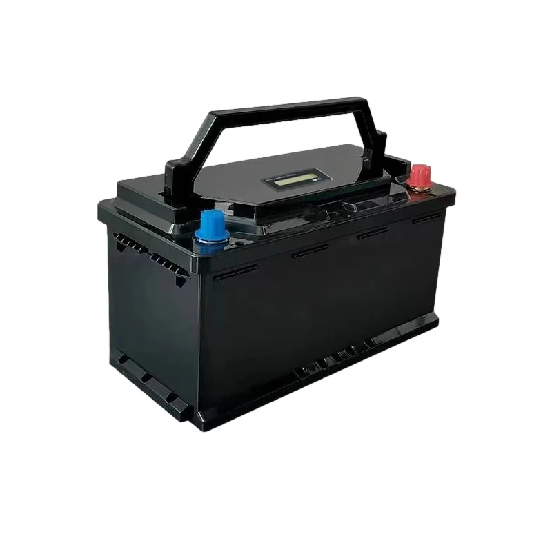 12V 24V Car Starter Battery Case 60038 Type Screw Waterproof Plastic Box 3S Li-ion 4S Lifepo4 Battery Box Copper Terminals