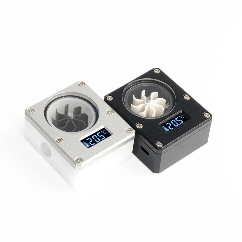

Computer water cooling 2022 WDXS-T4 temperature display flow meter VA LCD screen 0.5 seconds