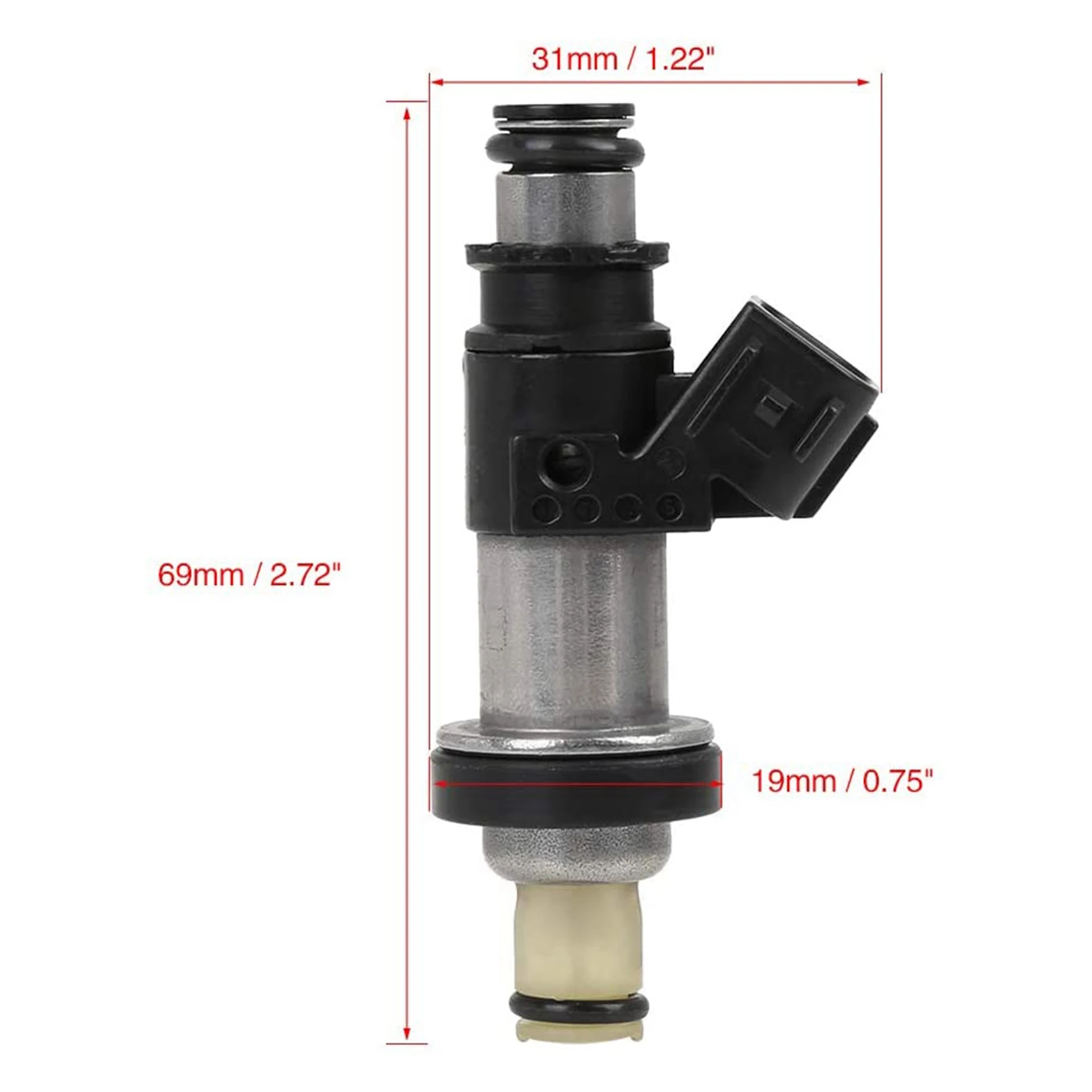 حاقن وقود السيارة فوهة 06164-PCC-000 لهوندا CRV CR-V 1999-2001 2.0LS2000