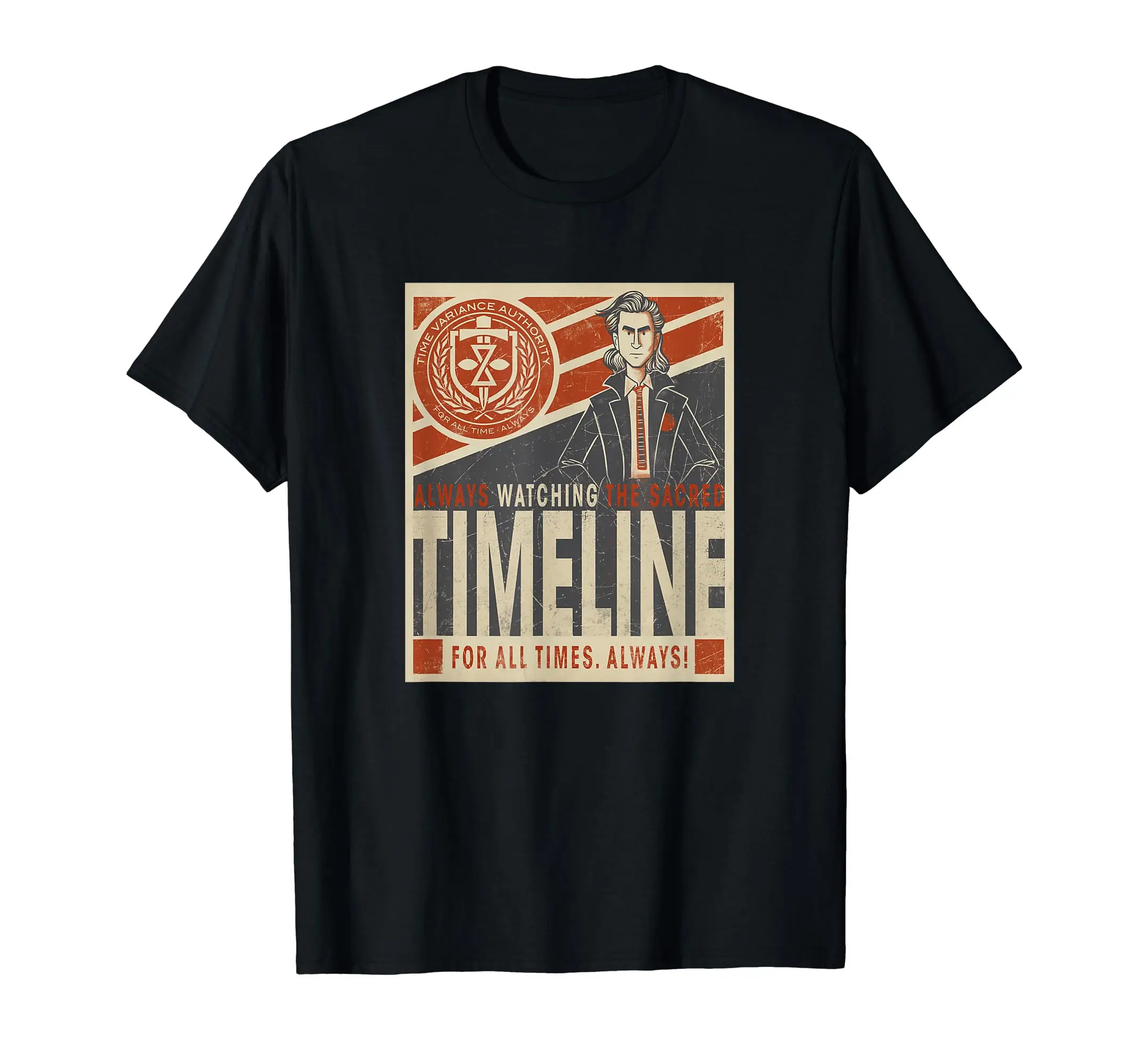  Loki TVA Always Watching The Sacred Timeline T-Shirt