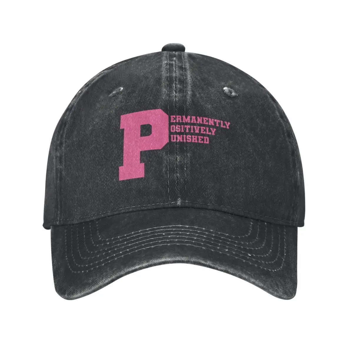 Punished Baseball Cap fashionable hiking hat cute Women Hats Men's