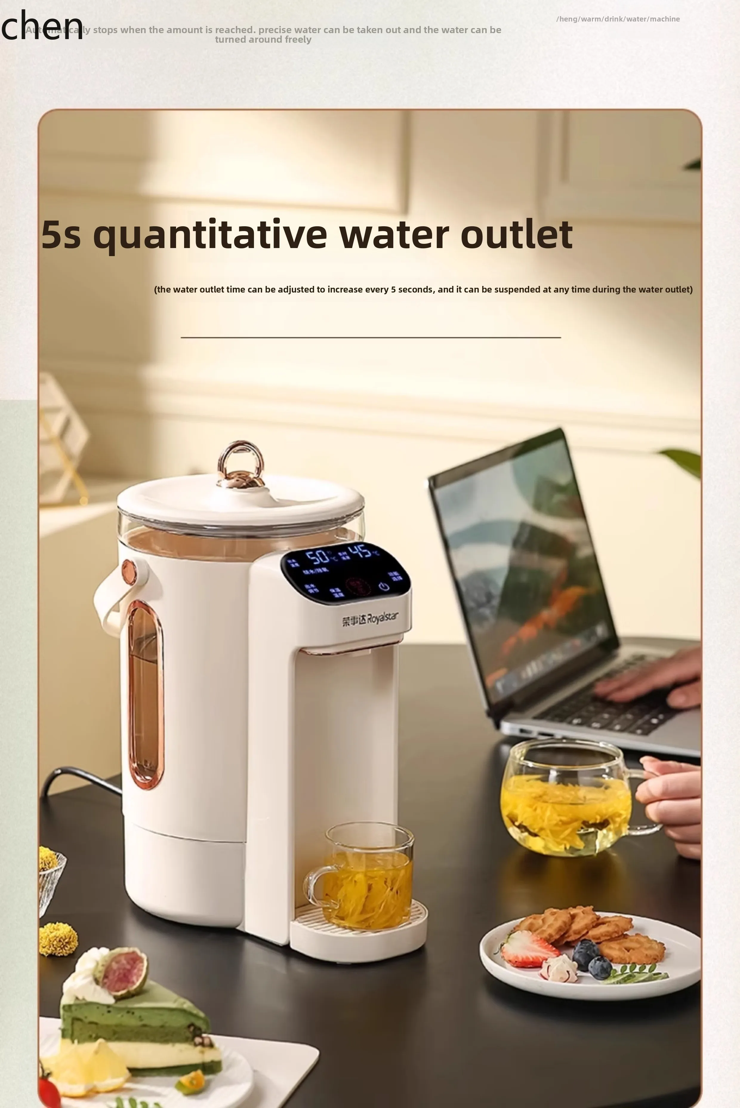 

ZML Fully Automatic Water Dispenser Desktop Direct Drinking Water Purifier