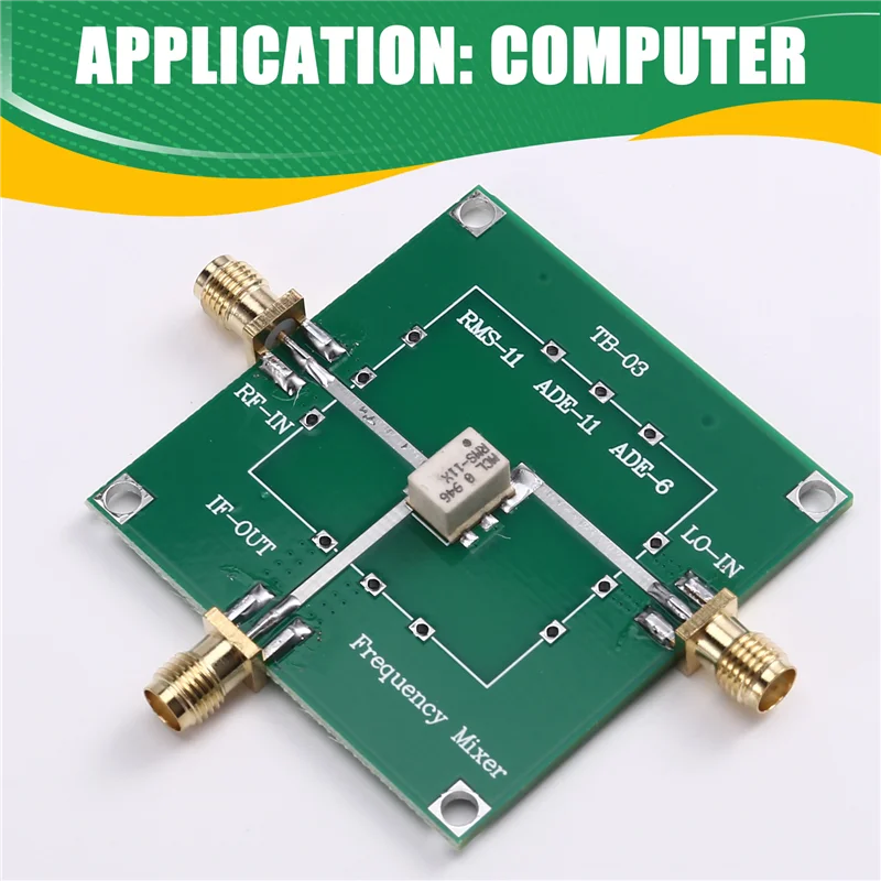 

【СОВЕРШЕННО НОВЫЙ】RMS-11 для модуля VHF RF Mixer 5-1900 МГц, модуль пассивного частотного микшера, повышающий преобразователь, понижающий преобразователь