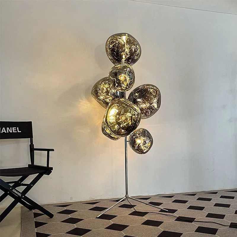 럭셔리 심플 플로어 램프, 거실 램프, 침실 램프, 빌라 서재 플로어 램프