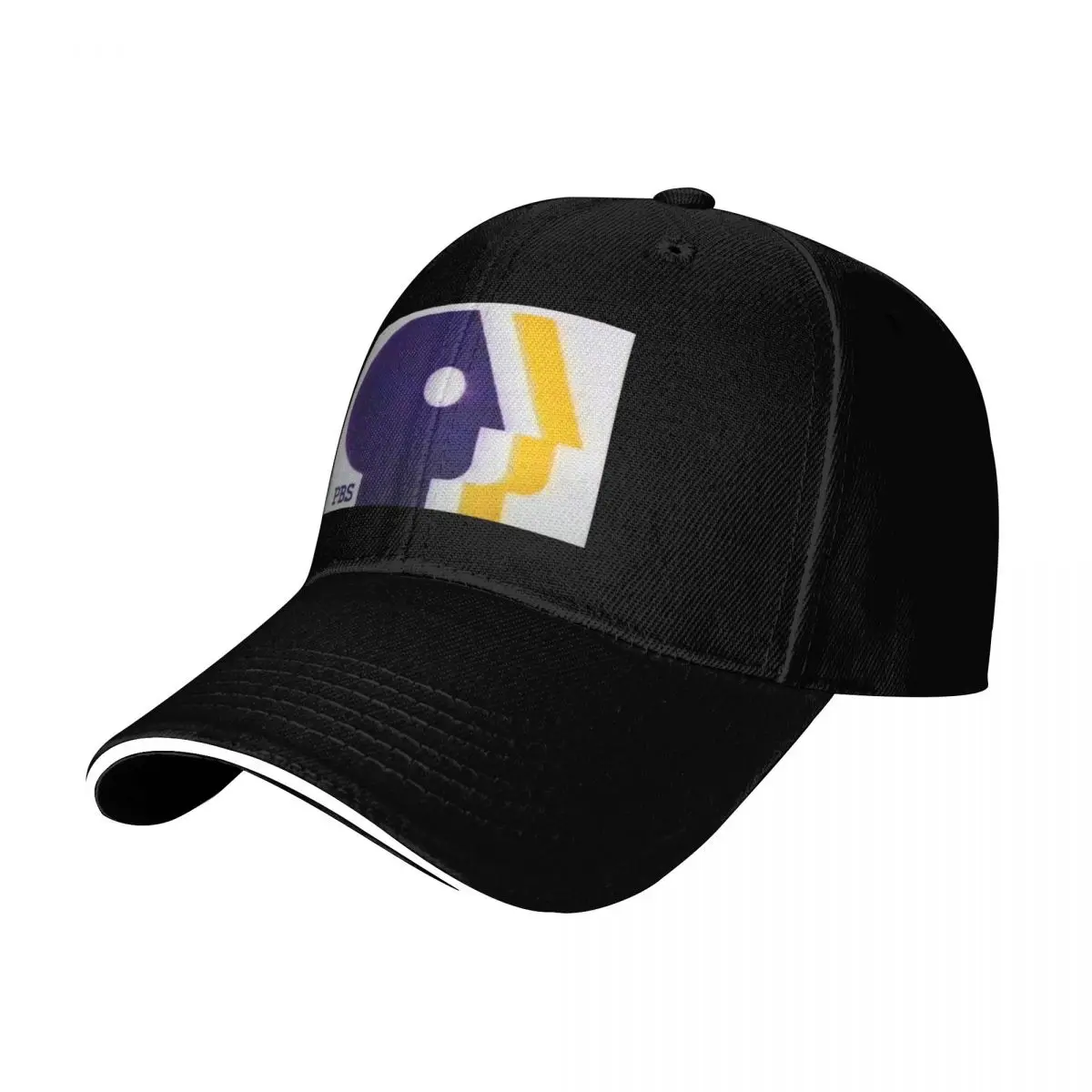 PBS logo from late eighties Baseball Cap Summer Beach Travel Streetwear Hip Hop Trendy Vintage Retro Embroidered