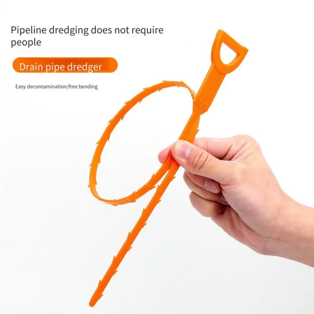 Household Drain Clog Remover Pipe Cleaner Drain Cleaner Dehairer Hair Pipe Cleaning Tool For Bathroom Sinks Shower Bathtub