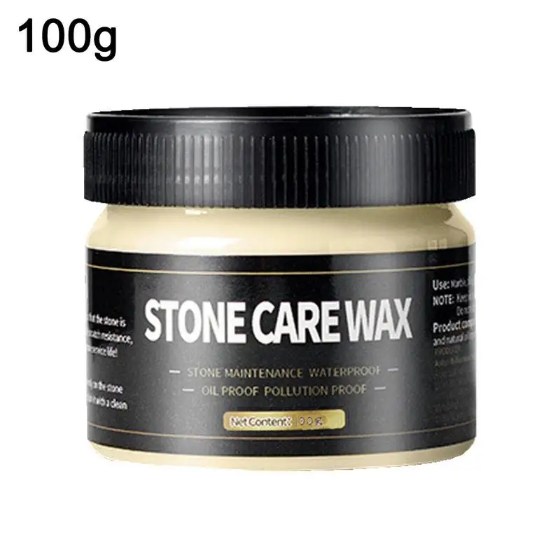 100g Stone Care Wax Durable Protective Stone Maintenance Tile Polishing Wax Ceramic Repair Paste Repair Polishing Wax