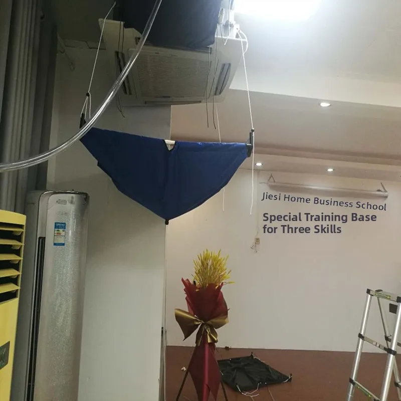 

Водонепроницаемый чехол для очистки центральных кондиционеров, потолочных вентиляторов, мешок для сбора капель, специальный верхний всасывающий мешок для кондиционеров