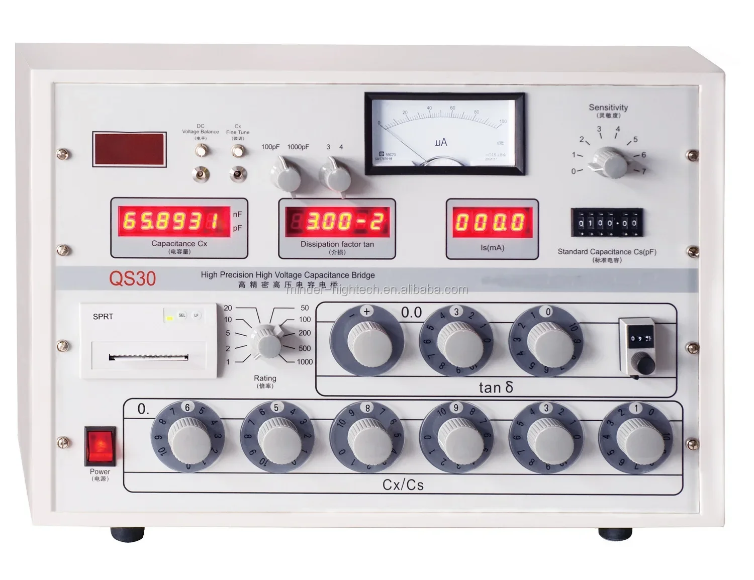 Capacitor tester LCR digital bridge / resistance inductance capacitance meter element transformer impedance analyzer