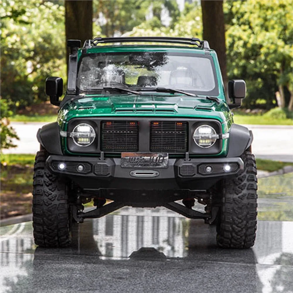 Crawler 1/8 Tank300 RC de ingeniería de precisión 4X4 4X2 dirección de Metal 23KG Servo Control remoto Kit de coche de escalada todoterreno ​