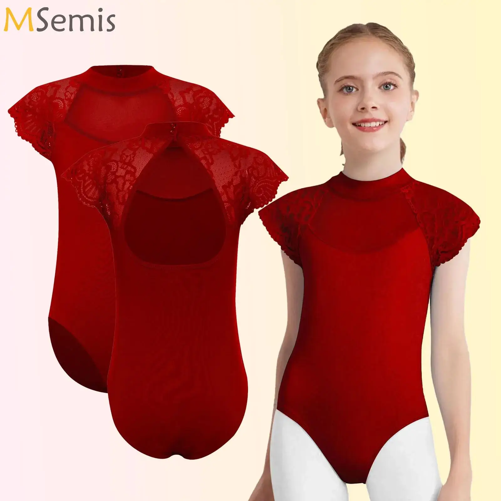 

Ballet Leotards for Girls Kids Dance Skirt Tutus Clothing Classic Lace Cotton Ballet Dancewear Gymnastic Party Ballerina Leotard