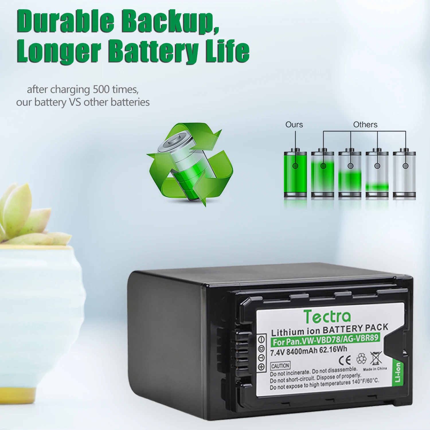 8400mAh VW-VBD78 AG-VBR89 bateria + ładowarka LED USB dla Panasonic AG UX180 UX90 3DA1 HPX171 HPX250 PX270 HC-X1000 HDC-Z10000